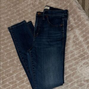 Madewell Dark Indigo Skinny Jeans